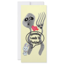 Spooning Leads to Forking rack cards by catchthenextwave Spooning Leads to Forking rack cards