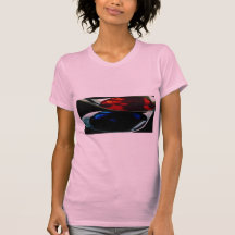 Spoons with blue and red liquid tshirt