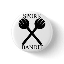 Spork Bandit buttons by brokenbunny Spork Bandit buttons