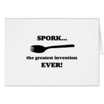 Spork Greeting Card