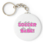sport1 Soccer Babe Keychain