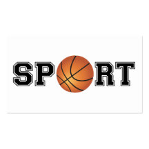 Sport (Basketball) Business Card