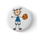 Sport Basketball Button