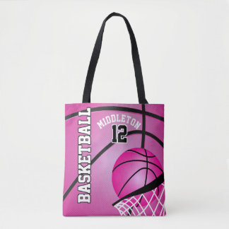 basketball pink purse