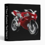 Sport Bike Racing Motorcycle Binders