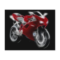 Sport Bike Racing Motorcycle Flyer