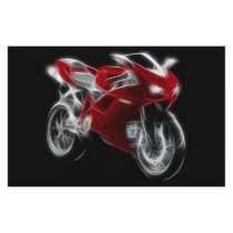 Sport Bike Racing Motorcycle Personalized Stationery