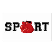 Sport (Boxing) Business Card