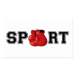Sport (Boxing) business cards