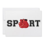 Sport (Boxing) invitations