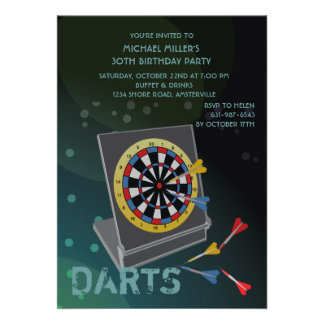 378+ Dart Invitations, Dart Announcements &amp; Invites | Zazzle