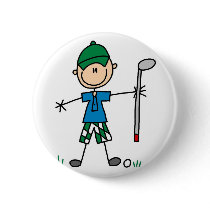 Sport Golf Button