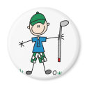 Sport Golf Magnet by stick_figures Sport Golf Magnet