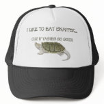Sport &amp; Hunting Snapping Turtle Fishing Eating Trucker Hats