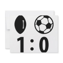 sport icon invitations