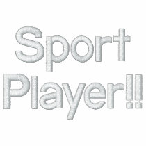 Sport Player!! embroidered shirts by swetheartsocce Sport Player!! embroidered shirts