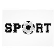 Sport (Soccer) Custom Invitation