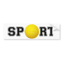 Sport (Volleyball) 2 Bumper Sticker