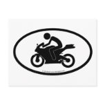 Sportbike Postcard