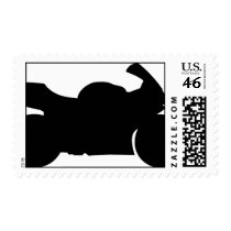 Sportbike Silhouette Stamps