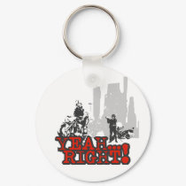 Sportbike - Yeah Right! keychains by dwtyler Sportbike - Yeah Right! keychains