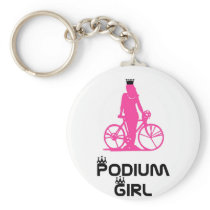 SportChick Podium Girl Key Chains