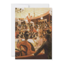 Sporting Ladies (or Circus Lover) by James Tissot Invites