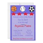 sports3 copy, Come join us for a Baby Shower!, ... Custom Announcement