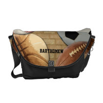 Sports Al-Star, Basketball/Soccer/Football Messenger Bag