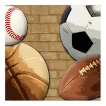 Sports Al-Star, Basketball/Soccer/Football Posters