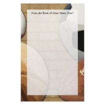 Sports Al-Star, Basketball/Soccer/Football Stationery Design