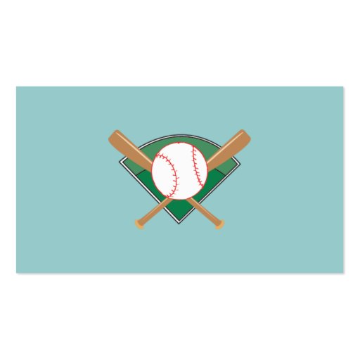 Sports - Baseball - Business Business Card Templates (back side)