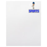 Sports Baseball letterhead