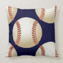 sports baseball throw pillow