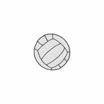 Sports Borders Volleyball embroidered shirts by ZazzleEmbroidery Sports Borders Volleyball embroidered shirts