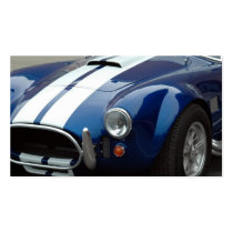 Sports Car Business Card