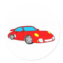 Sports Car stickers by pollop Sports Car stickers