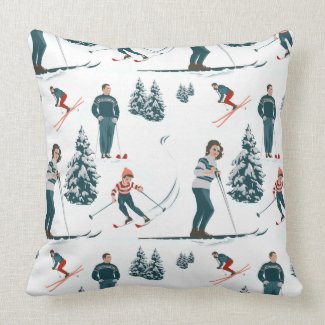 Sports d'Hiver Pillow