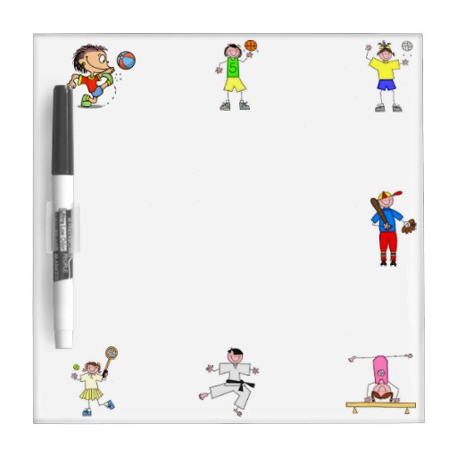 Sports Dry Erase Board Zazzle