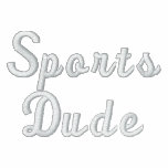 Sports Dude Athletic Junkie Navy Embroidered Shirt