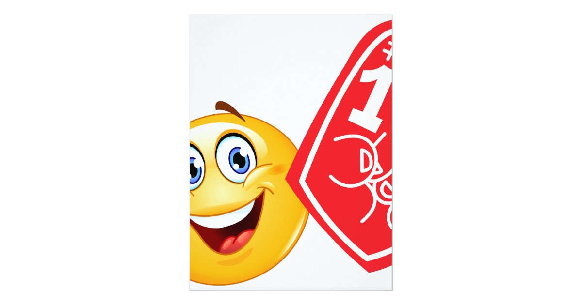 sports fan emoji card Zazzle