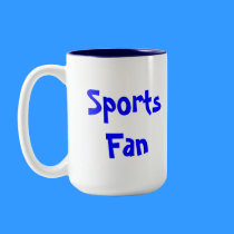 Sports Fan Mug by ZachBear Sports Fan Mug