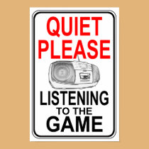 Sports Fan Radio Print posters