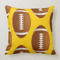 sports football throw pillow throwpillow