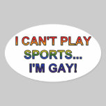 Sports/Gay sticker stickers