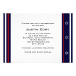 Sports Giants Football Bar Mitzvah Invitation invitations