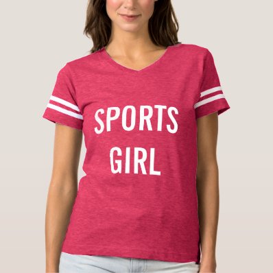 SPORTS GIRL TEE SHIRTS