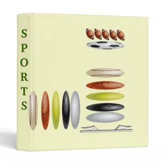 Sports Lover zazzle_binder