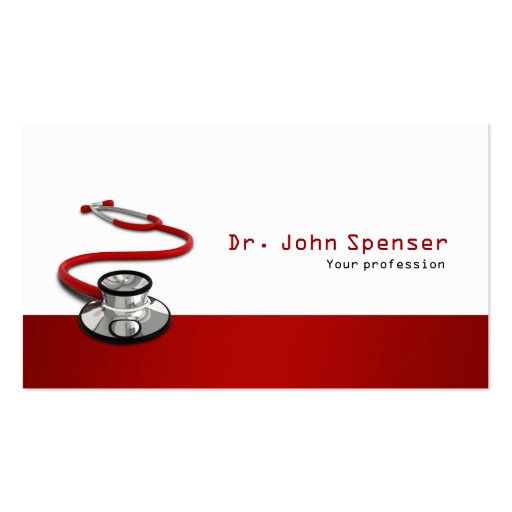 Sports Medicine Doctor Business Card Zazzle