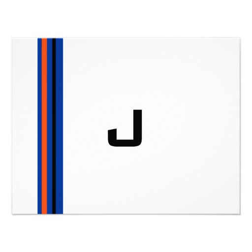 Sports Mets Baseball Bar Mitzvah Reception Card